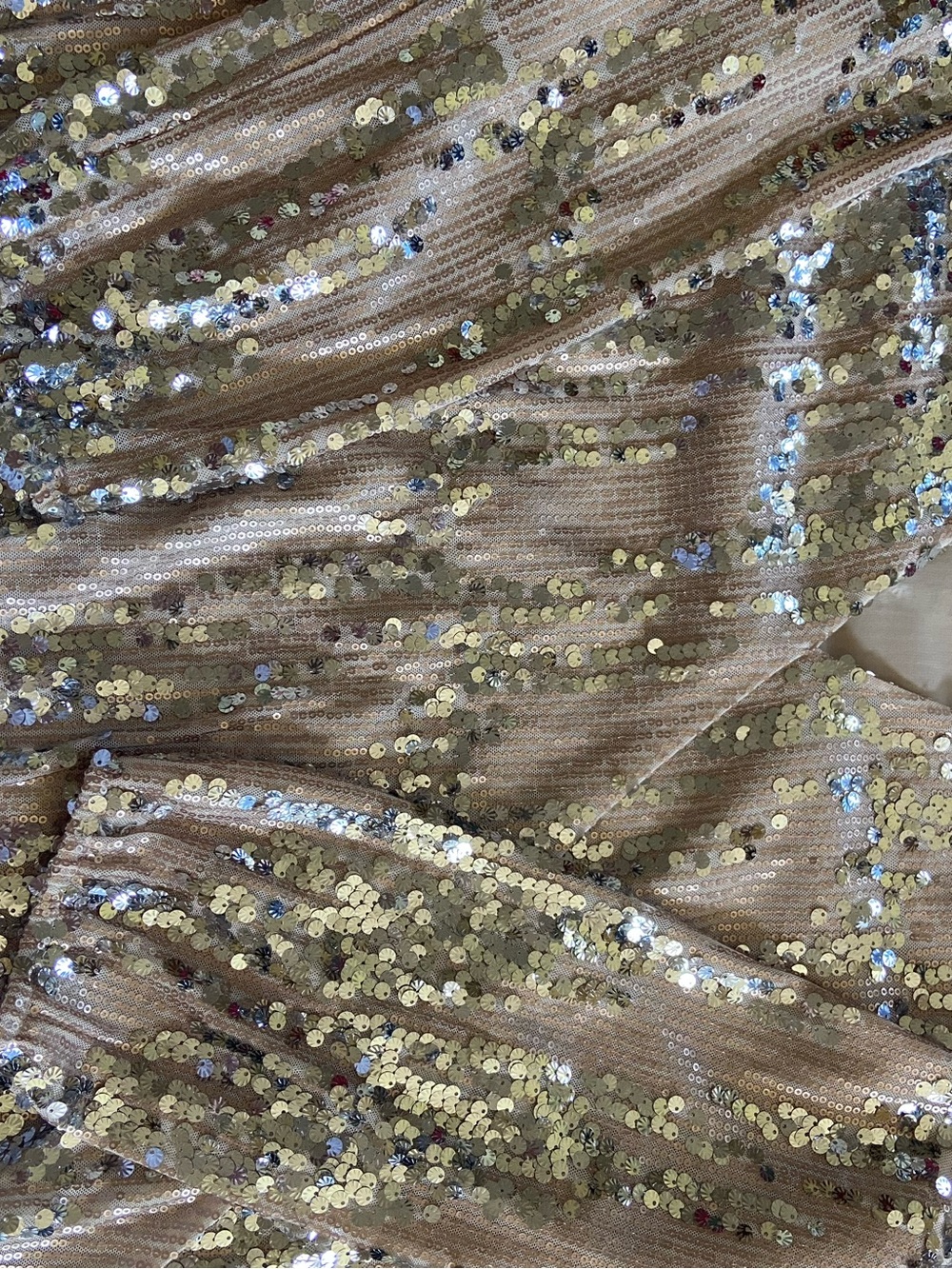 Cato Gold Sequin Women's Top